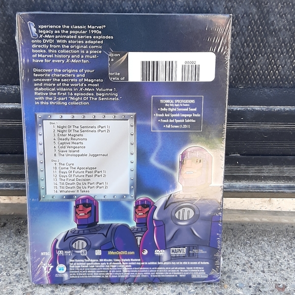 X-Men Volume 1 DVD - Picture 2 of 2